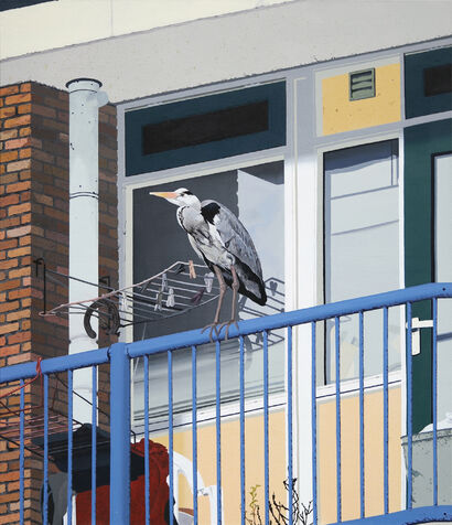 Bird's-eye view - A Paint Artwork by Zita David