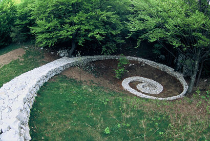 The Stone Spiral - a Land Art Artowrk by Damjan Popelar