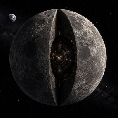 Before the Moon - a Digital Art Artwork by Studio Todo Va a Estar Bien