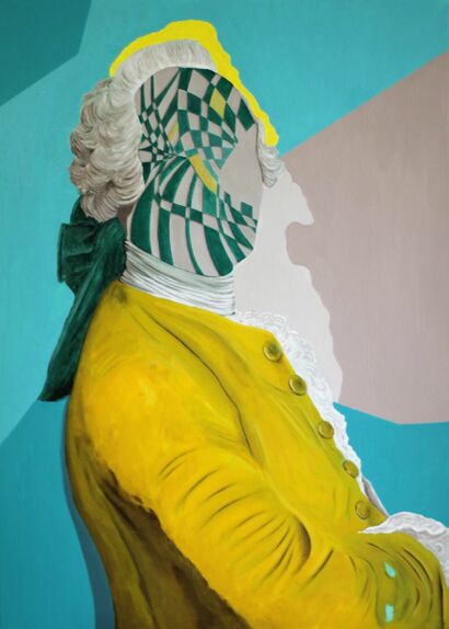 Monsieur de La Tour - a Paint Artowrk by Daniele Bianco