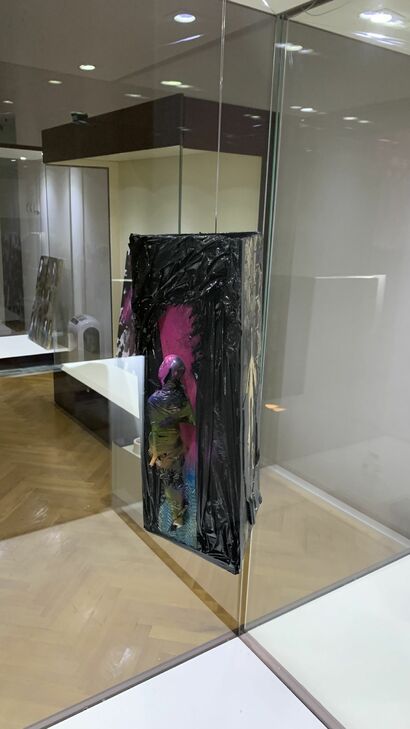 Snapshots form the Pink Plant 2 - a Sculpture & Installation Artowrk by Vladimir Paun-Vrapciu