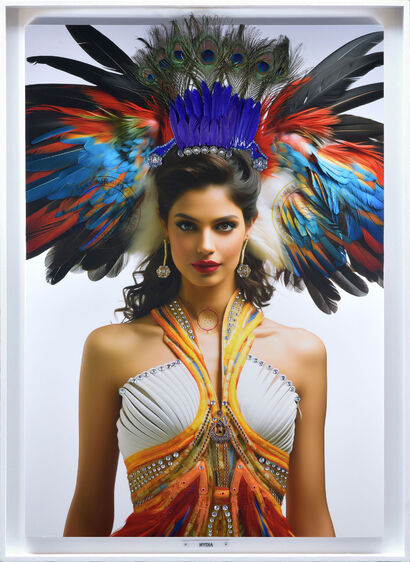 Nydia - a Digital Graphics and Cartoon Artowrk by Rudy DeBe