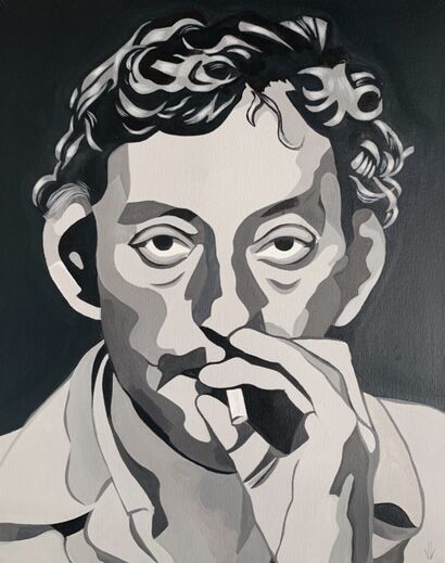 Gainsbourg  - A Paint Artwork by jiazzi