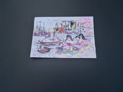 Sail 25 AMS serie- nbr 01 - a Paint Artowrk by Atir