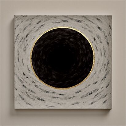 C.O.C 2023 (Center of the Circle )  - a Paint Artowrk by Natanal Hyun Kim