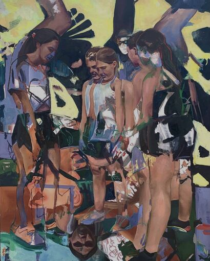 Chaos - a Paint Artowrk by Jessie  Lefebvre 