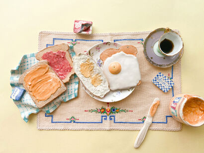 International Breakfast - A Sculpture & Installation Artwork by Cecilia Guimaraes
