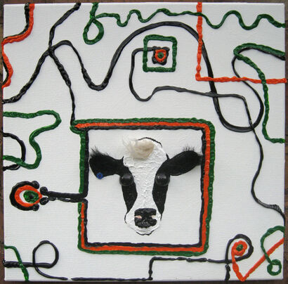 Bess. Till the Cows come home. - A Paint Artwork by marcus clarke