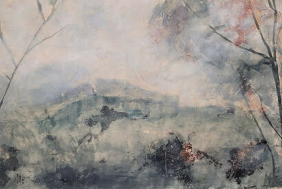 Laguna - a Paint Artowrk by Manuela  Arias Romero