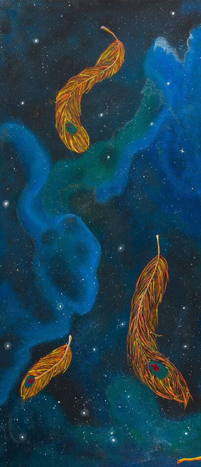 Unplucking My universe - a Paint Artowrk by May