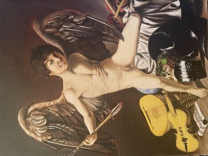 Amor Vincit Omnia  - a Paintings Artwork by Margherita Faggiotto