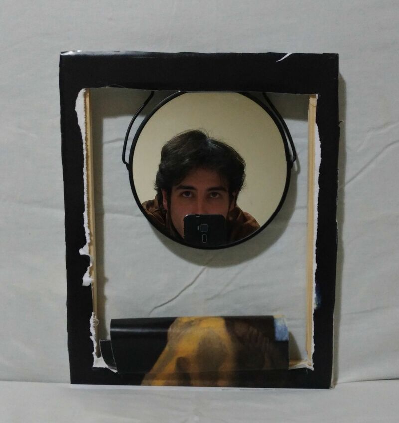 Lo specchio - a Sculpture & Installation by Antonino De Pasquale
