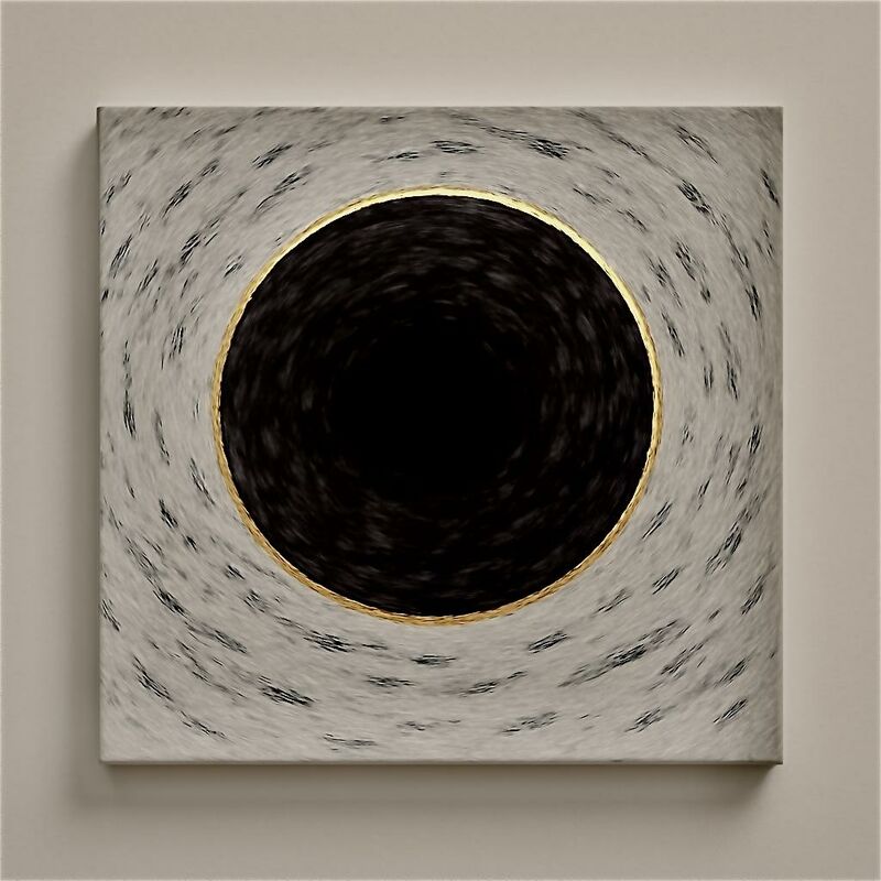 C.O.C 2023 (Center of the Circle )  - a Paintings by Natanal Hyun Kim