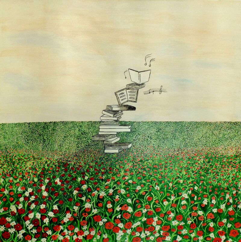 volare lontano - a Paint by Silvia Scandariato