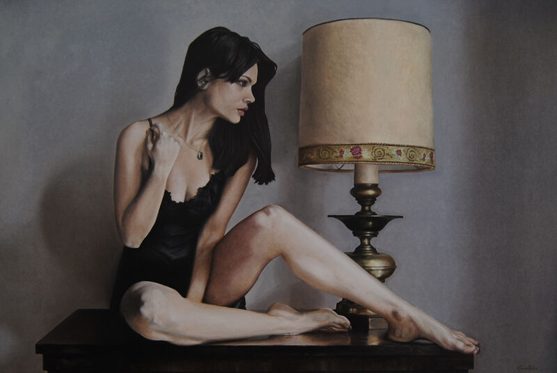 Valeria - a Paint by Michele Giustolisi