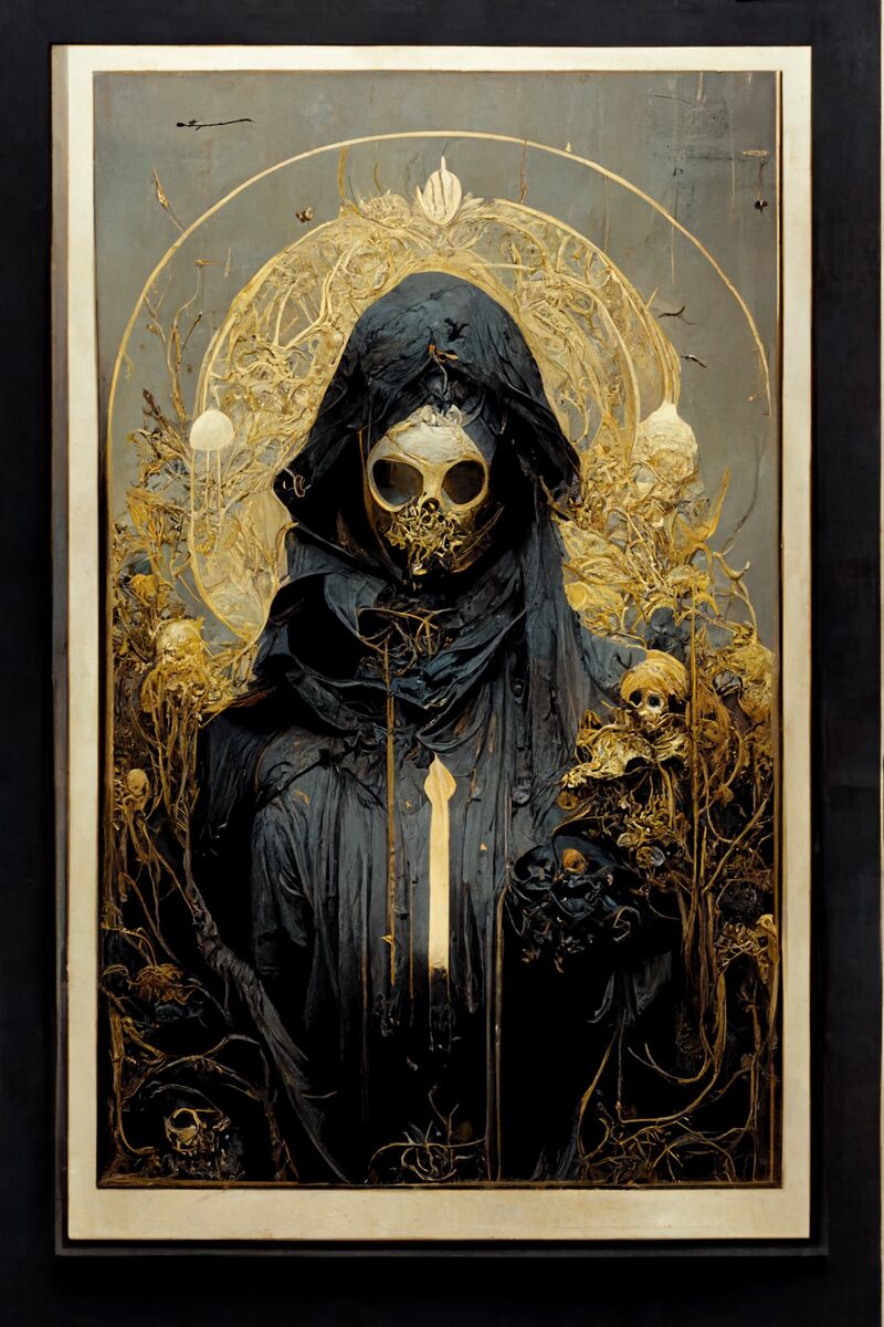Grim Reaper Series #3 - a Digital Art by Vladyslav Lyazkowskij
