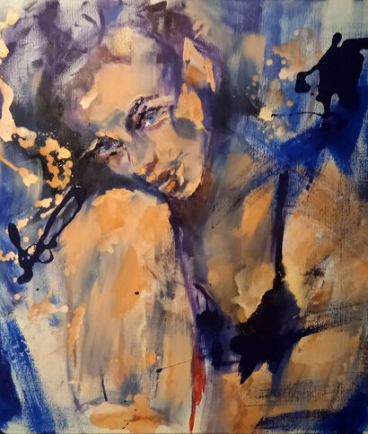 Nel Blu dipinto di Blu - A Paint Artwork by Chiara Abbaticchio 
