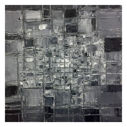 Deep gray - A Paint Artwork by Lorenzo Erba