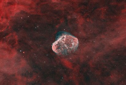 Crescent Nebula - a Photographic Art Artowrk by Carlotta Roda