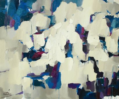 Toward the Sky, Through Water - a Paintings Artwork by Аnastasia Saut