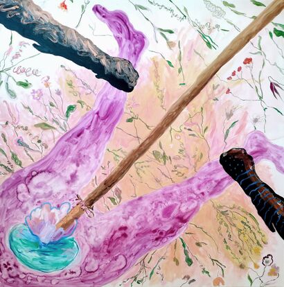 Morte della ninfea - a Paint Artowrk by Davide Prevosto