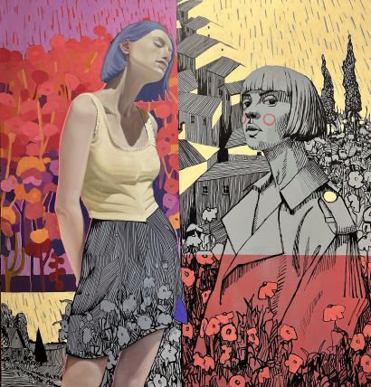 Pale of Time - a Paint Artowrk by Jaroslav Drazil