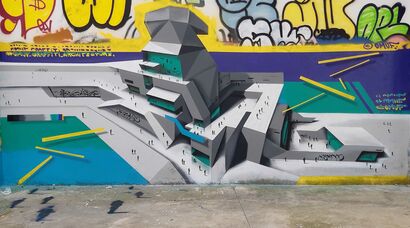 Snia - a Urban Art Artowrk by OMUF