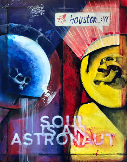 Soul is an Astronaut - A Paint Artwork by VITALIY KALASHNIK