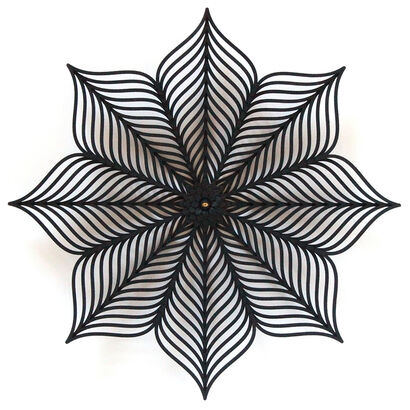 Dark Flower - A Sculpture & Installation Artwork by Dorothée Vantorre