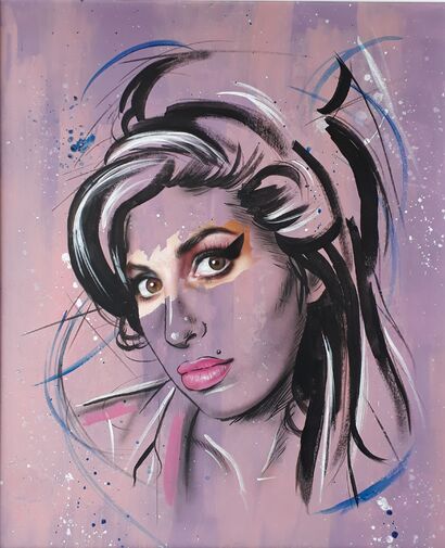 Amy - a Paint Artowrk by SIMONA ZECCA