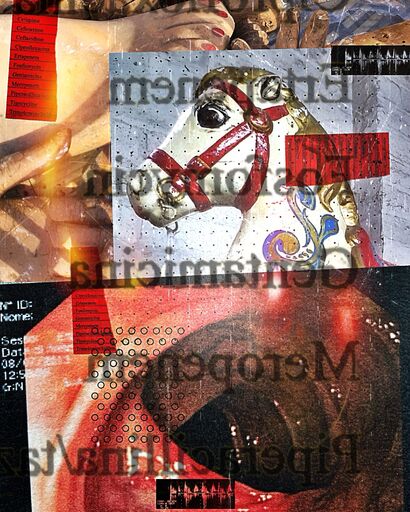 Loose Horse 024 - a Photographic Art Artowrk by JW Andrew