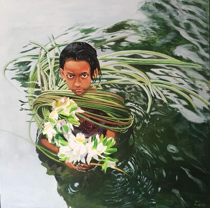 Wicked childhood - A Paint Artwork by rafi uddin mahmud