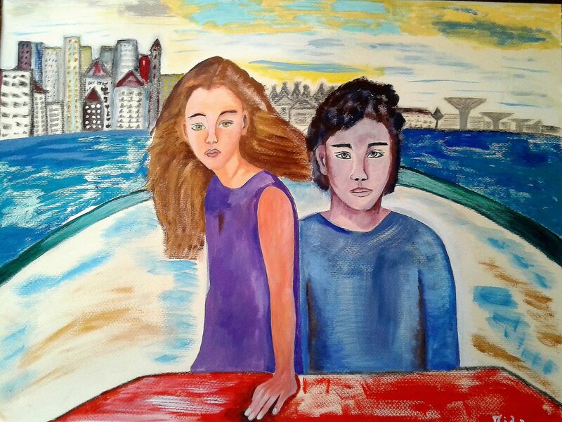 Solcando il mare - a Paint by Mila Mecchia