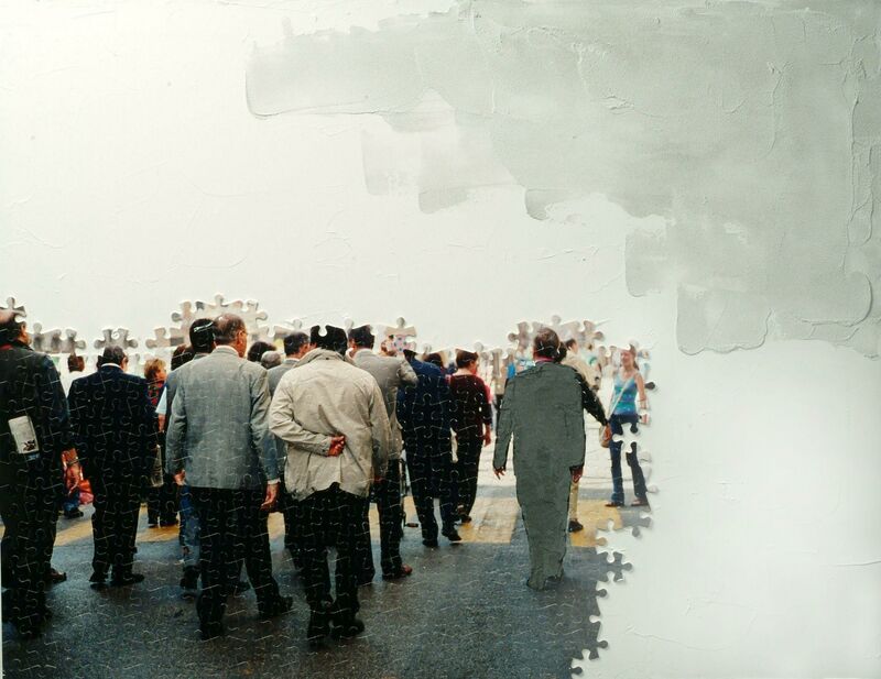 TOWARDS WHERE? - 1 - a Paint by Emiliano Bazzanella