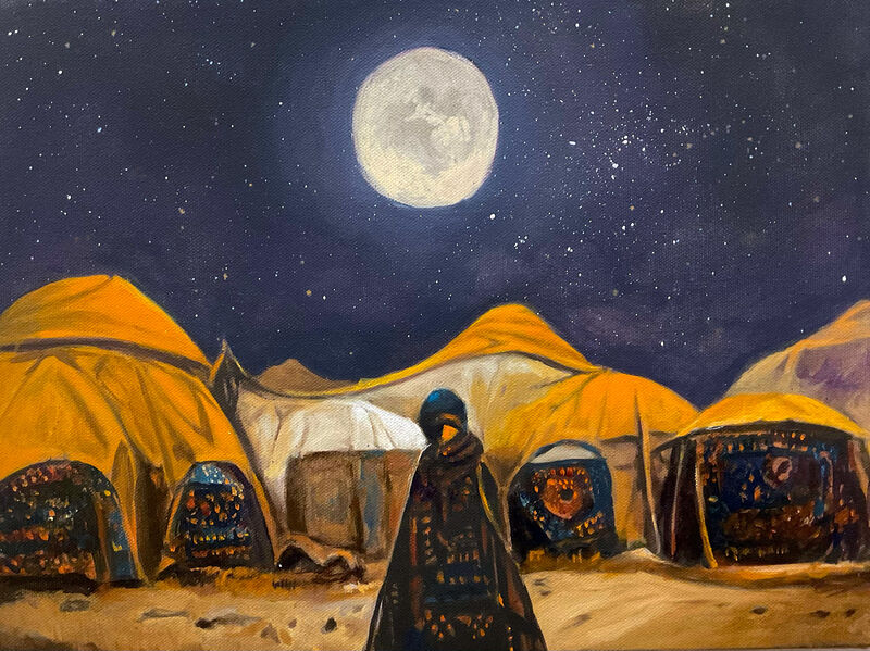 Khaneh II - a Paint by Amir Bahadori