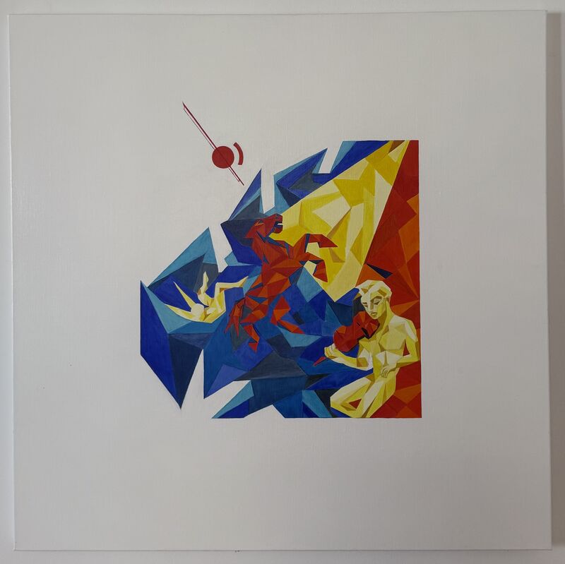 Arena, Scene 3 - a Paintings by Naomi Lautier 