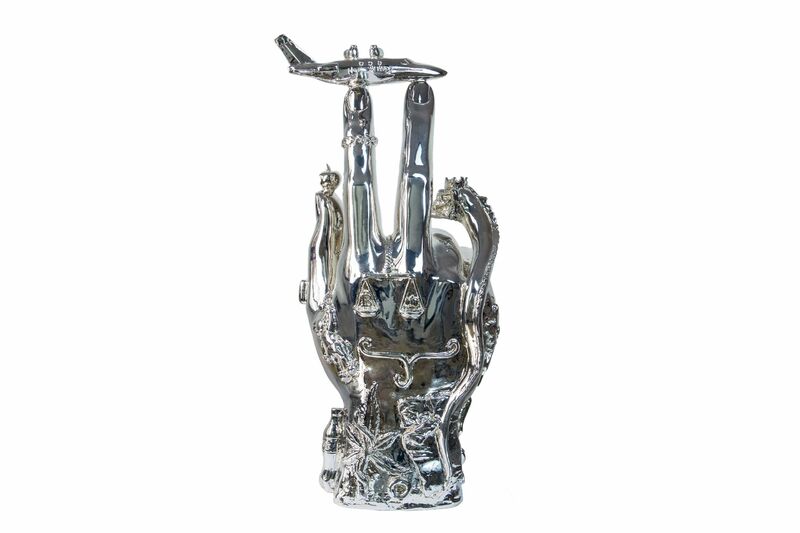 Hand Of Sabazis - a Sculpture & Installation by Anna Malai