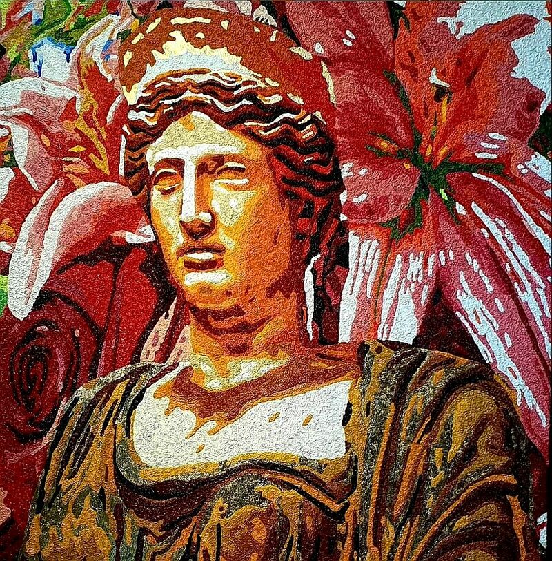 Giunone (Hera) - a Paint by Massimo José Monaco