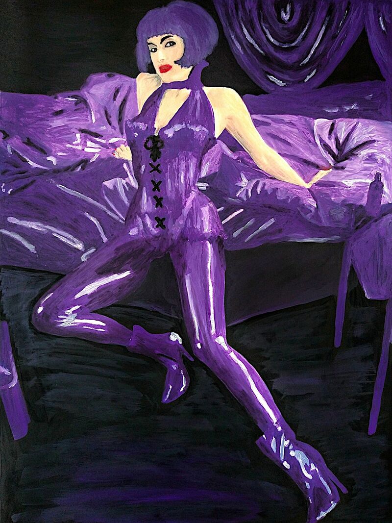 Ultra Violet - a Paint by Lena Snow