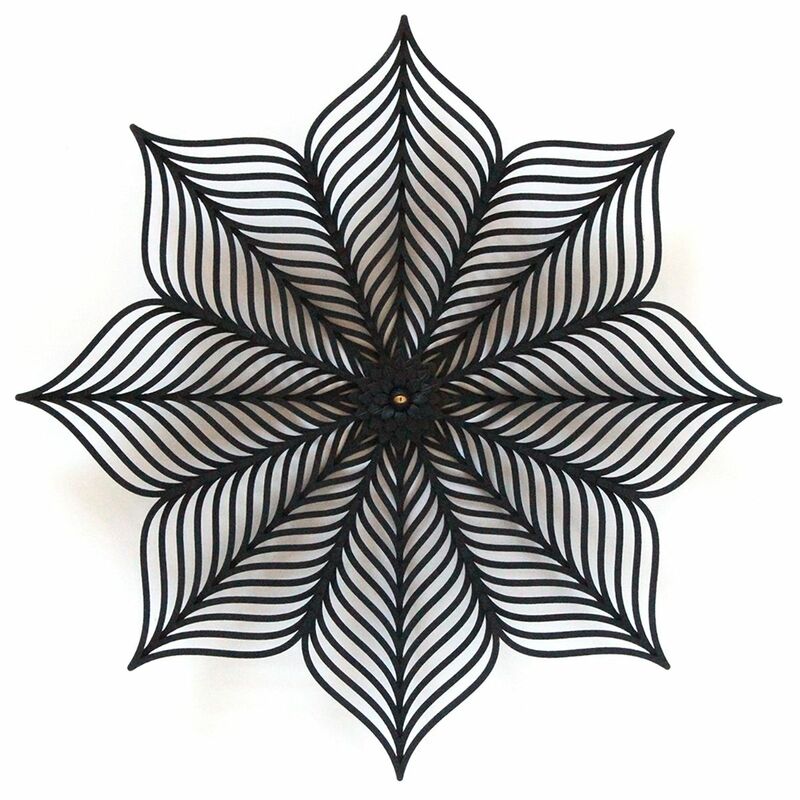 Dark Flower - a Sculpture & Installation by Dorothée Vantorre