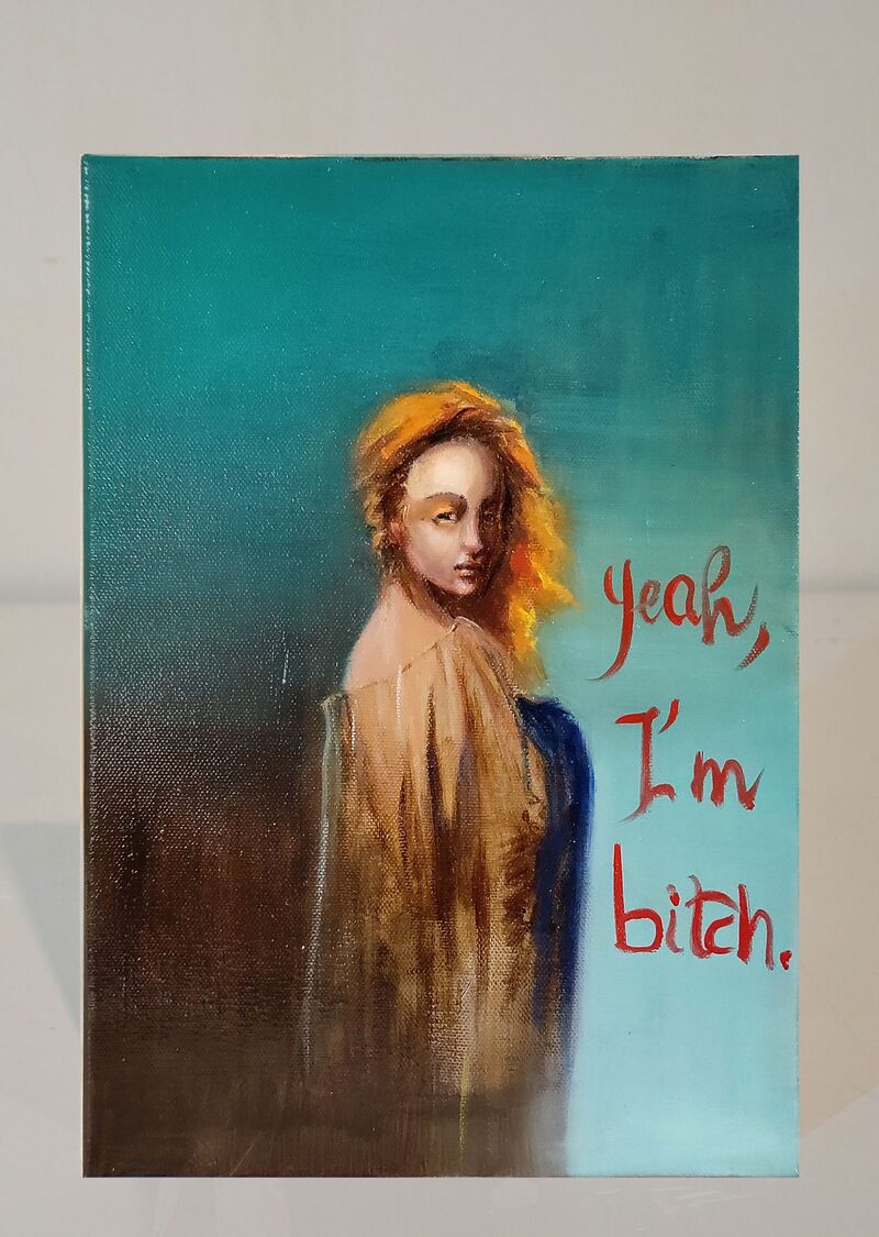 Yeah, I'm bitch! - a Paint by DVD
