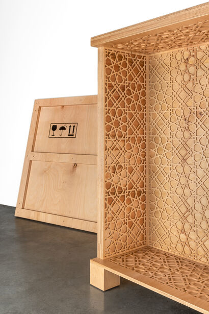 Crate box #7 - a Sculpture & Installation Artowrk by farid rasulov