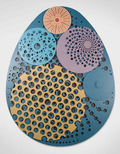 Cosmic Egg - A Paint Artwork by Bruno Barão