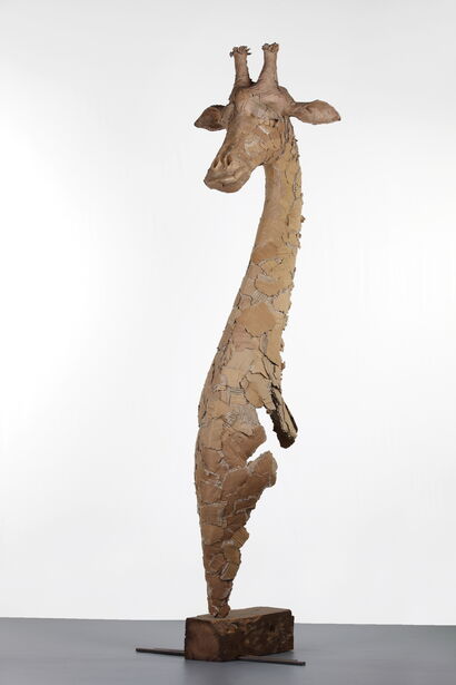 Caméléopard  - a Sculpture & Installation Artowrk by Eric Montaux