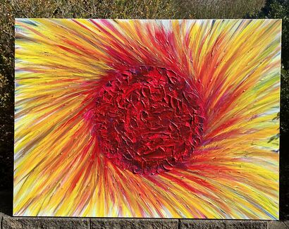 Sunburst - A Paint Artwork by Franco