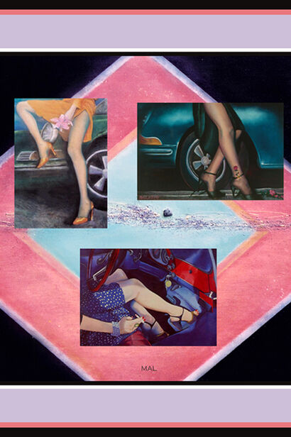 Exploration #25 + Ladies Auto Group Recombinant - a Photographic Art Artowrk by MAL