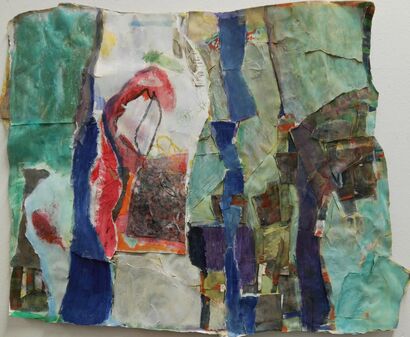 Rigomagus, Remagen 1 - A Paintings Artwork by Bettina Bucher-Schmidt