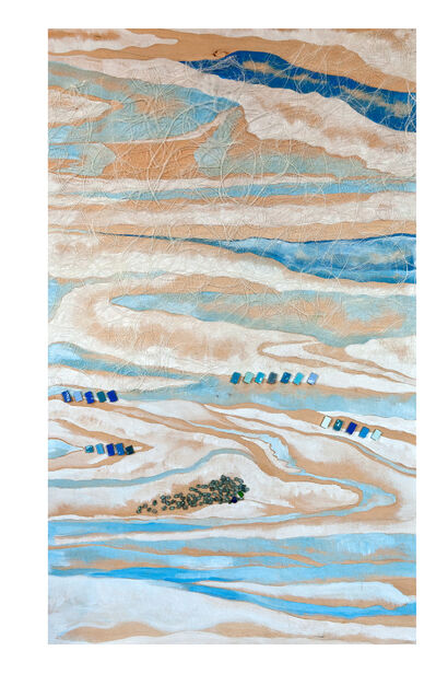 Mare - a Paint Artowrk by Paola D. Chartatexturas