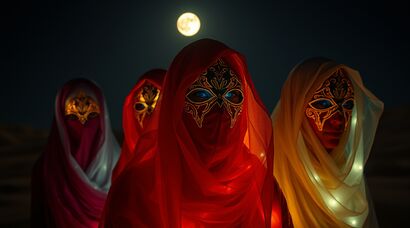 Beyond the mirage - a Video Art Artowrk by Elektrika