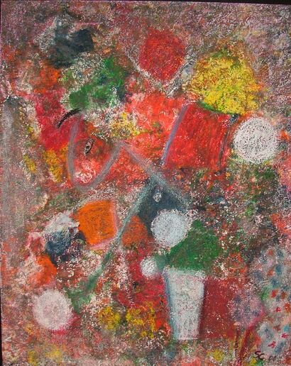 homage to chagall - a Paint Artowrk by Sybille Czauderna